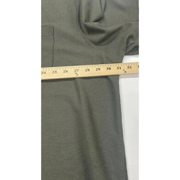 Carhartt Men's Adult Size 4XL Polo Original Fit Work Green Cotton Short Sleeve - Picture 6 of 8